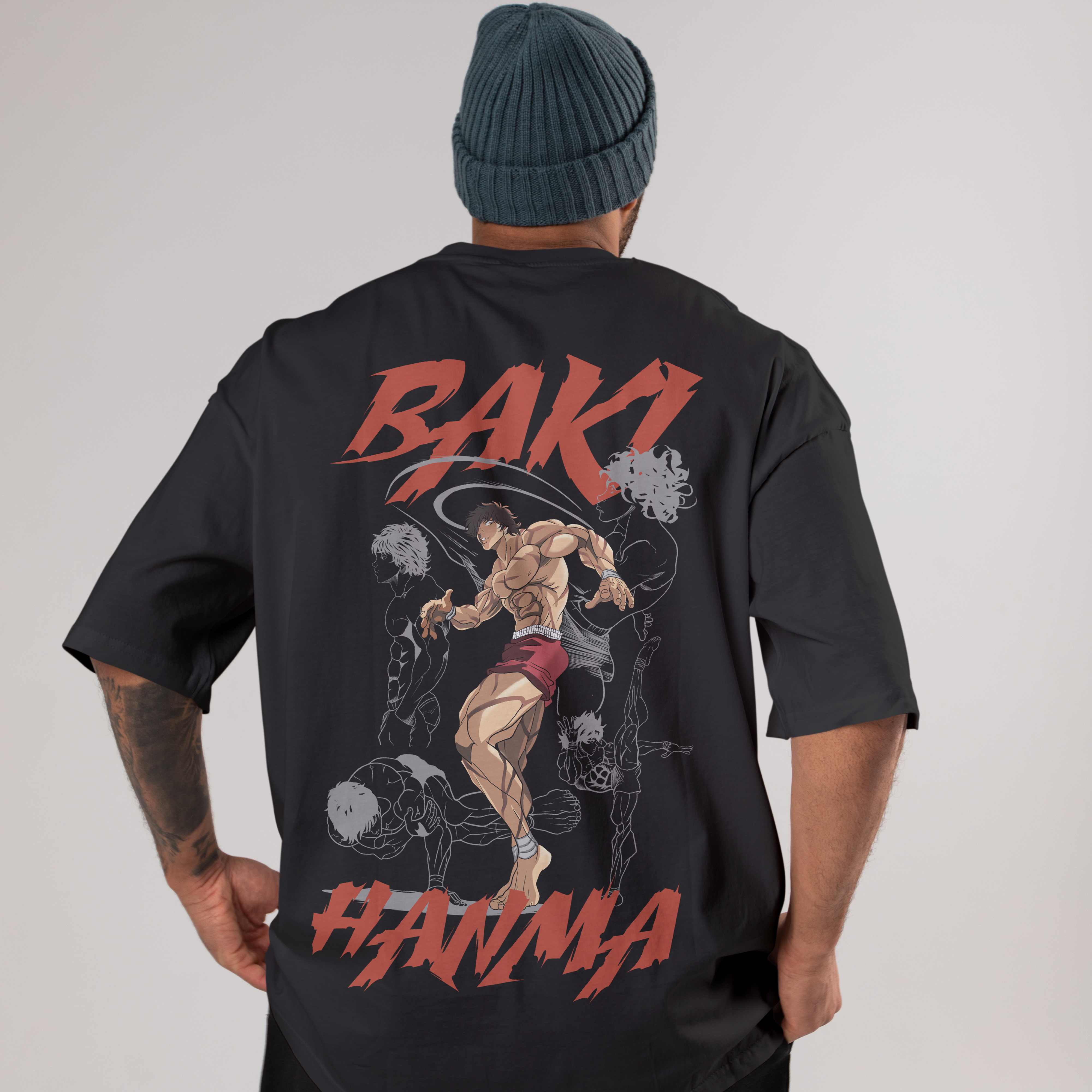 BAKI HANMA - OVERSIZED SHIRT