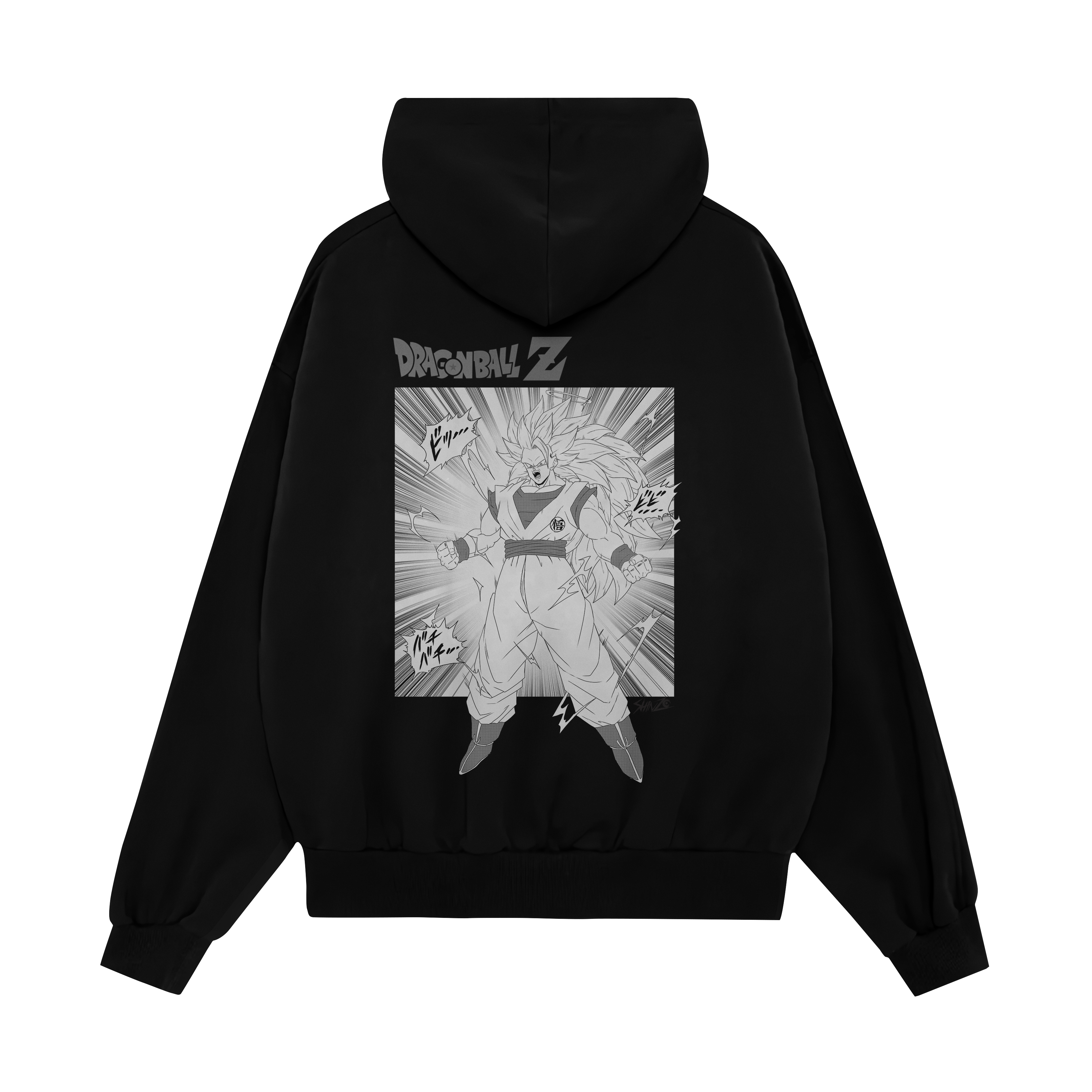 SSJ3 GOKU - OVERSIZED HOODIE