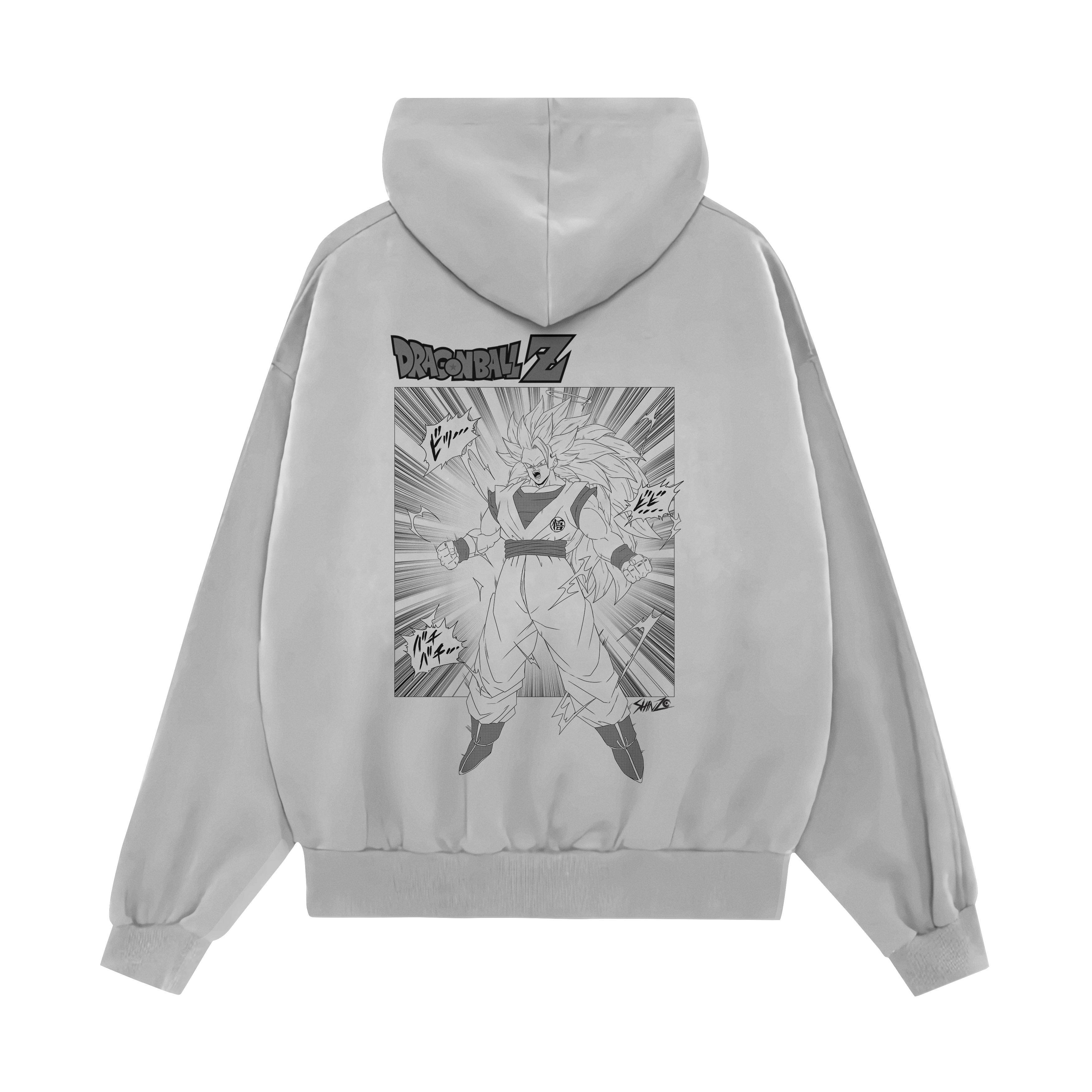 SSJ3 GOKU - OVERSIZED HOODIE