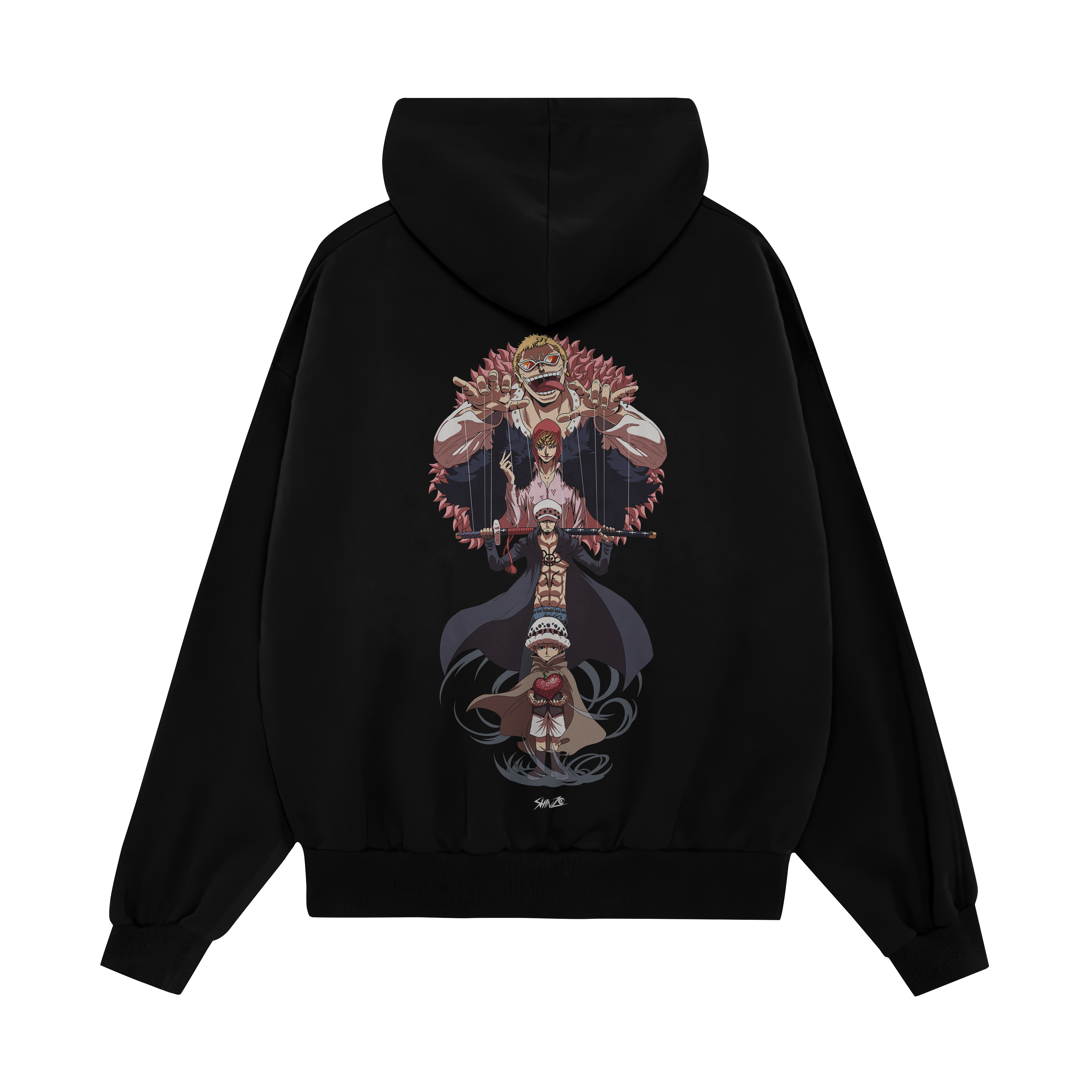 LAW X CORAZON X DOFLAMINGO - OVERSIZED HOODIE