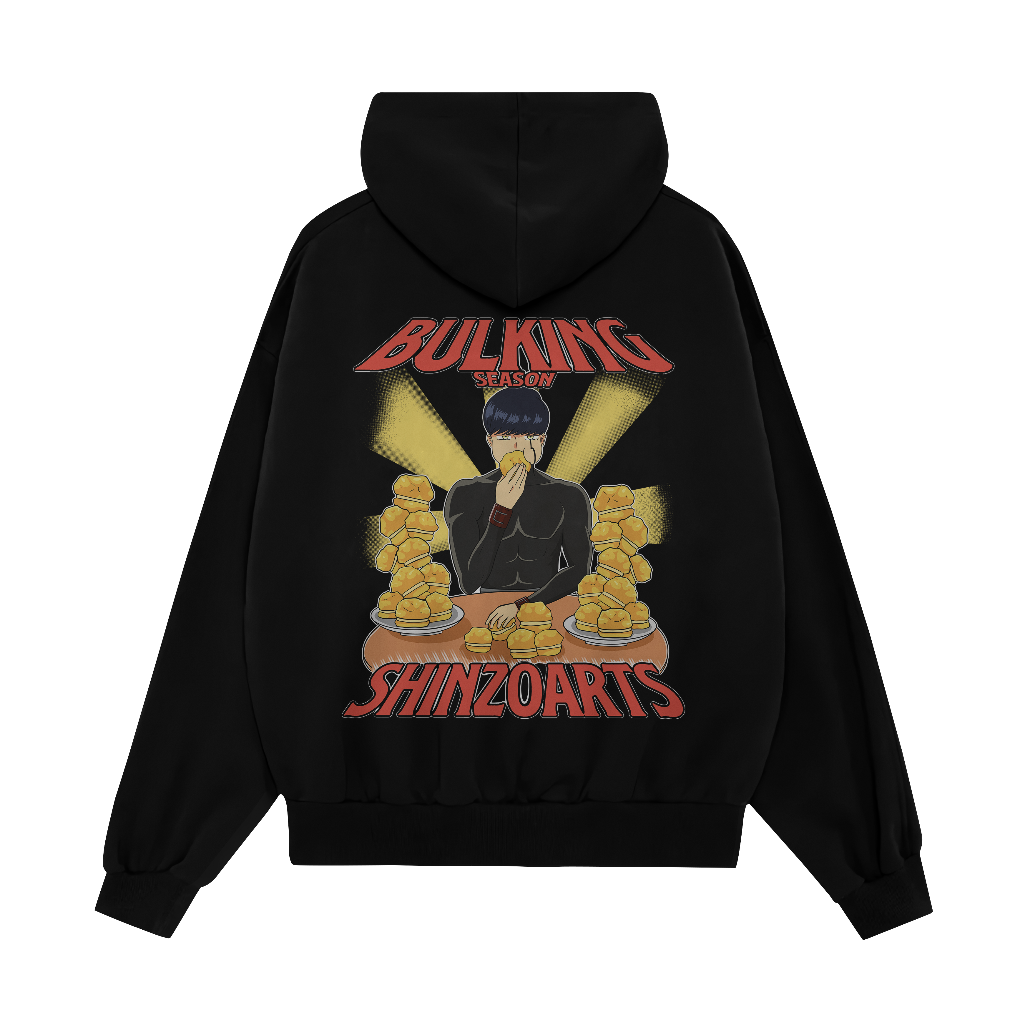 MASH X BULKING - OVERSIZED HOODIE