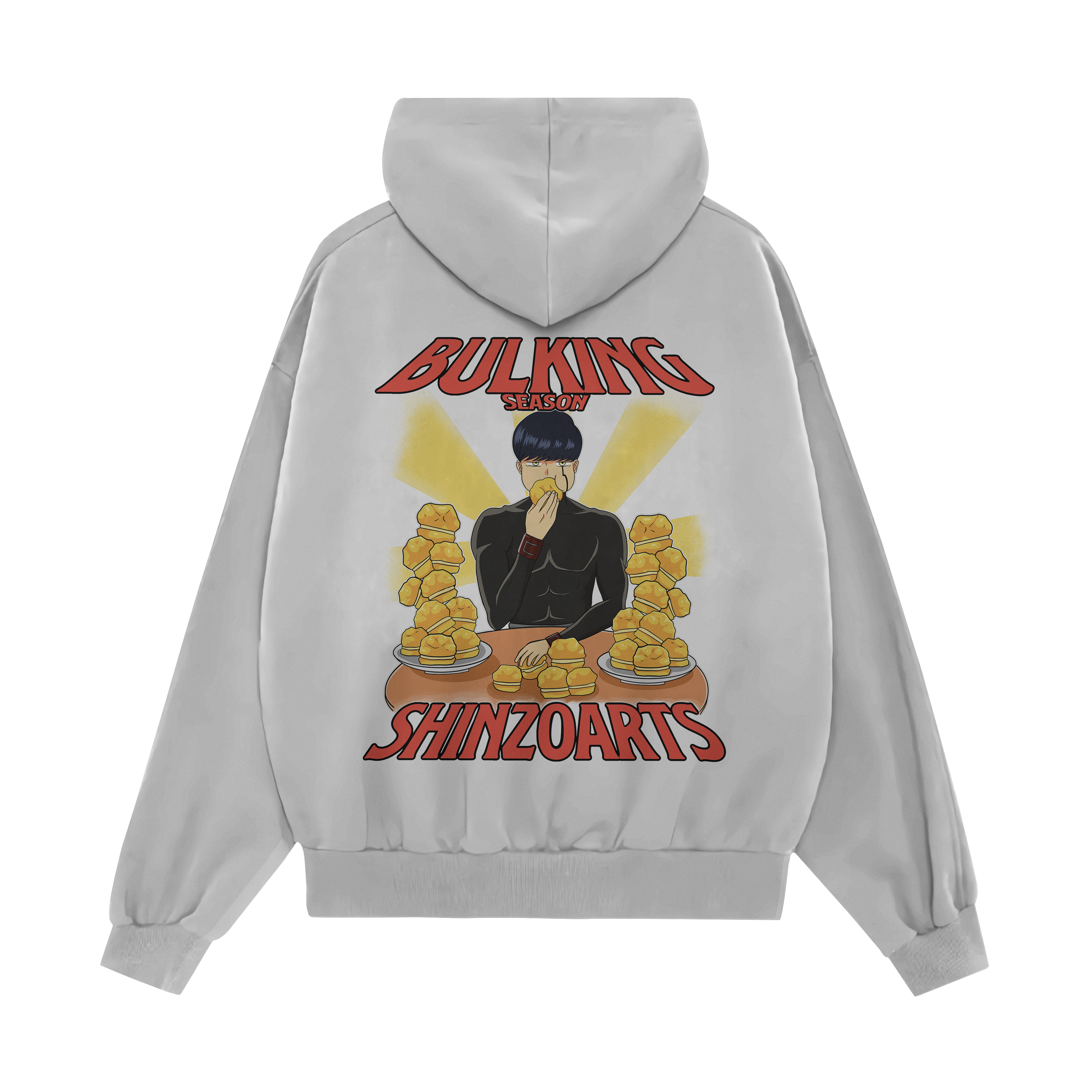 MASH X BULKING - OVERSIZED HOODIE