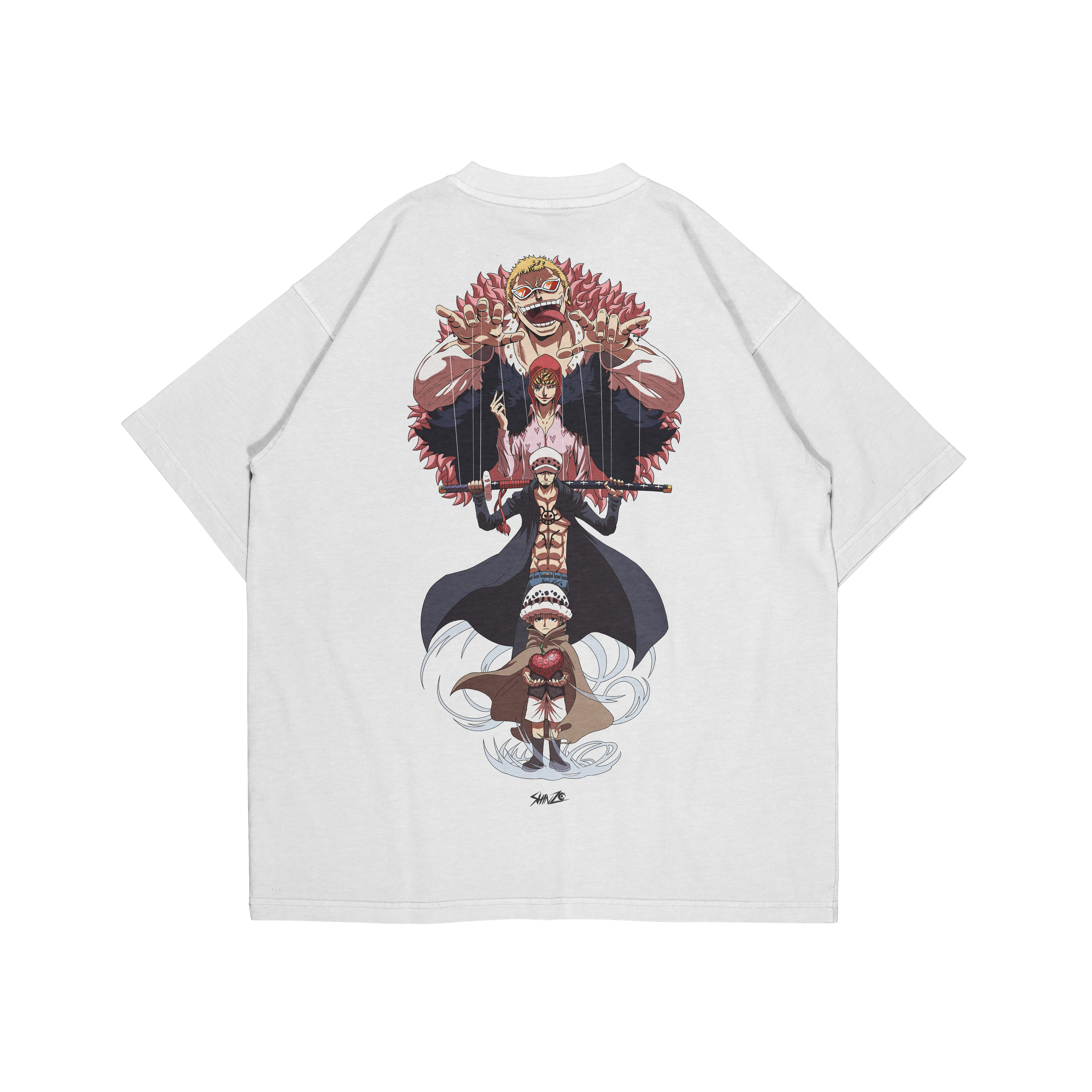 LAW X CORAZON X DOFLAMINGO - OVERSIZED SHIRT