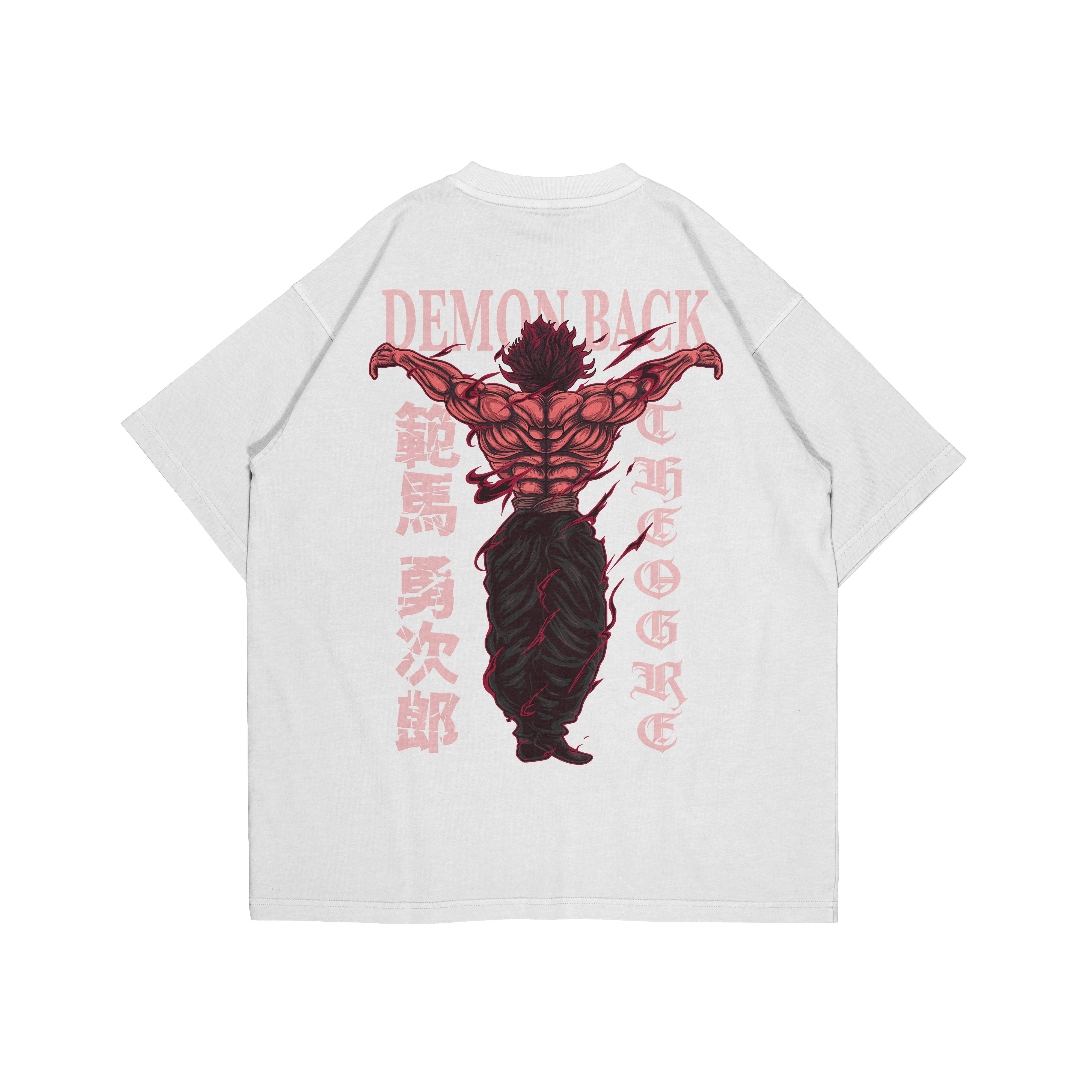 YUJIRO X DEMON BACK - OVERSIZED SHIRT