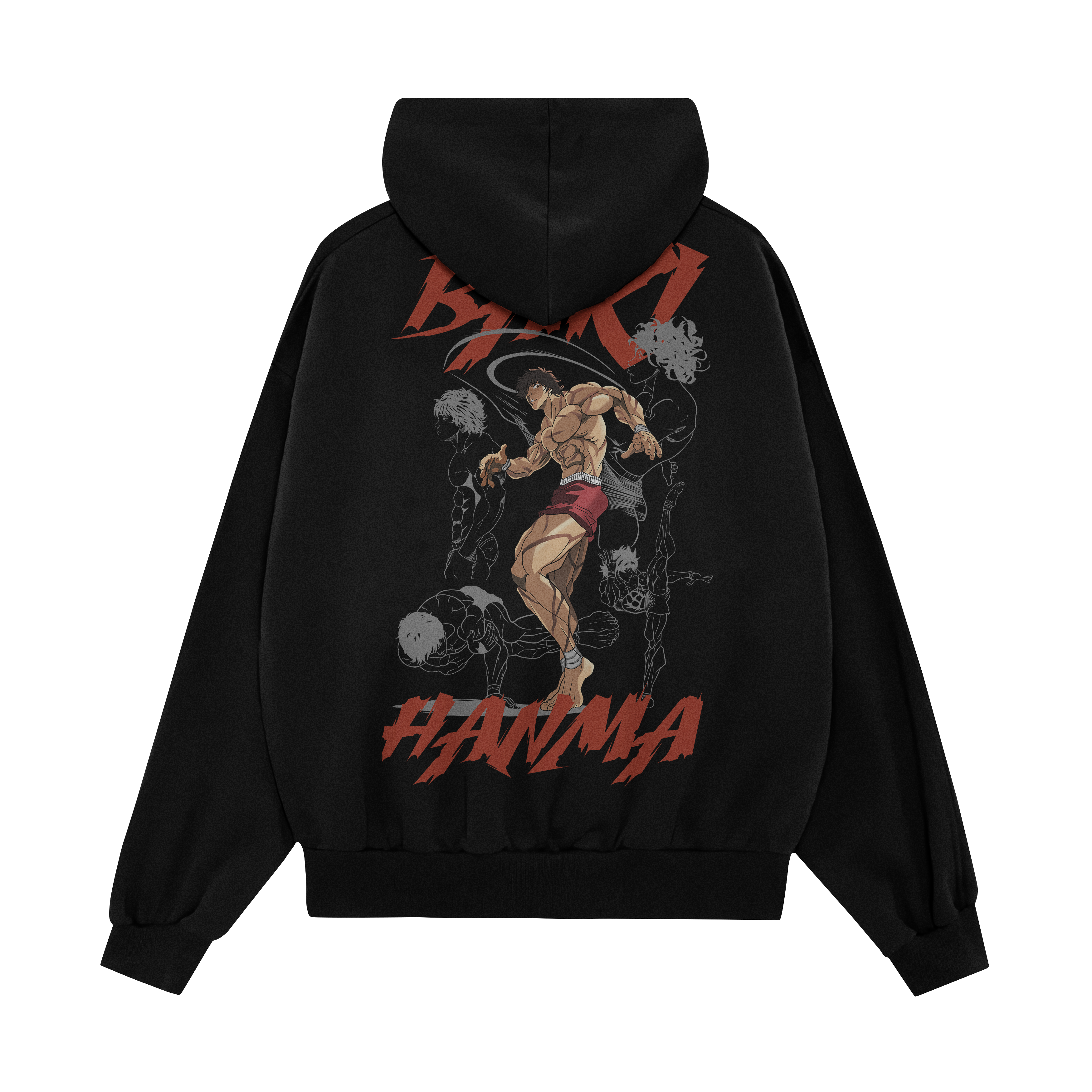 BAKI HANMA - OVERSIZED HOODIE