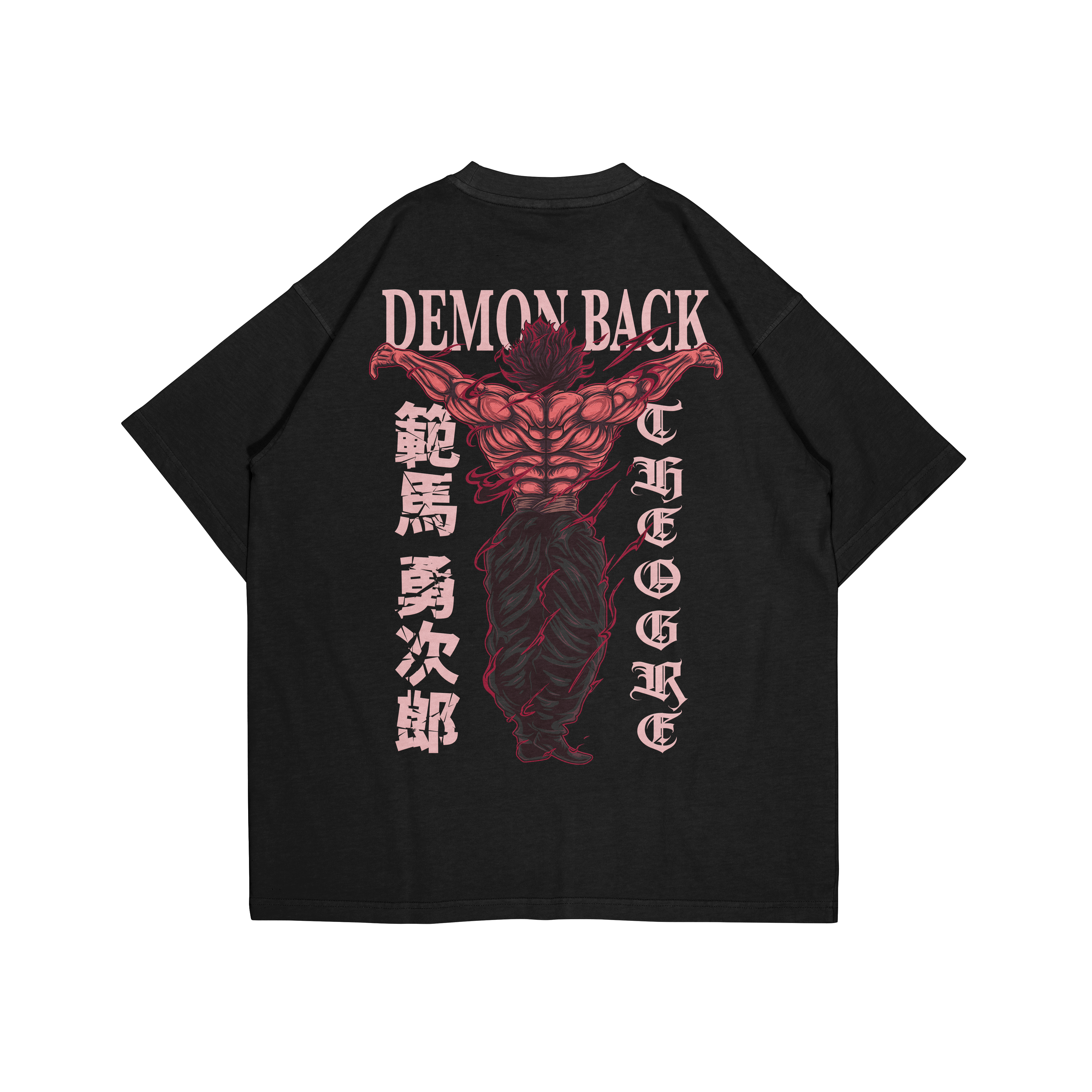 YUJIRO X DEMON BACK - OVERSIZED SHIRT