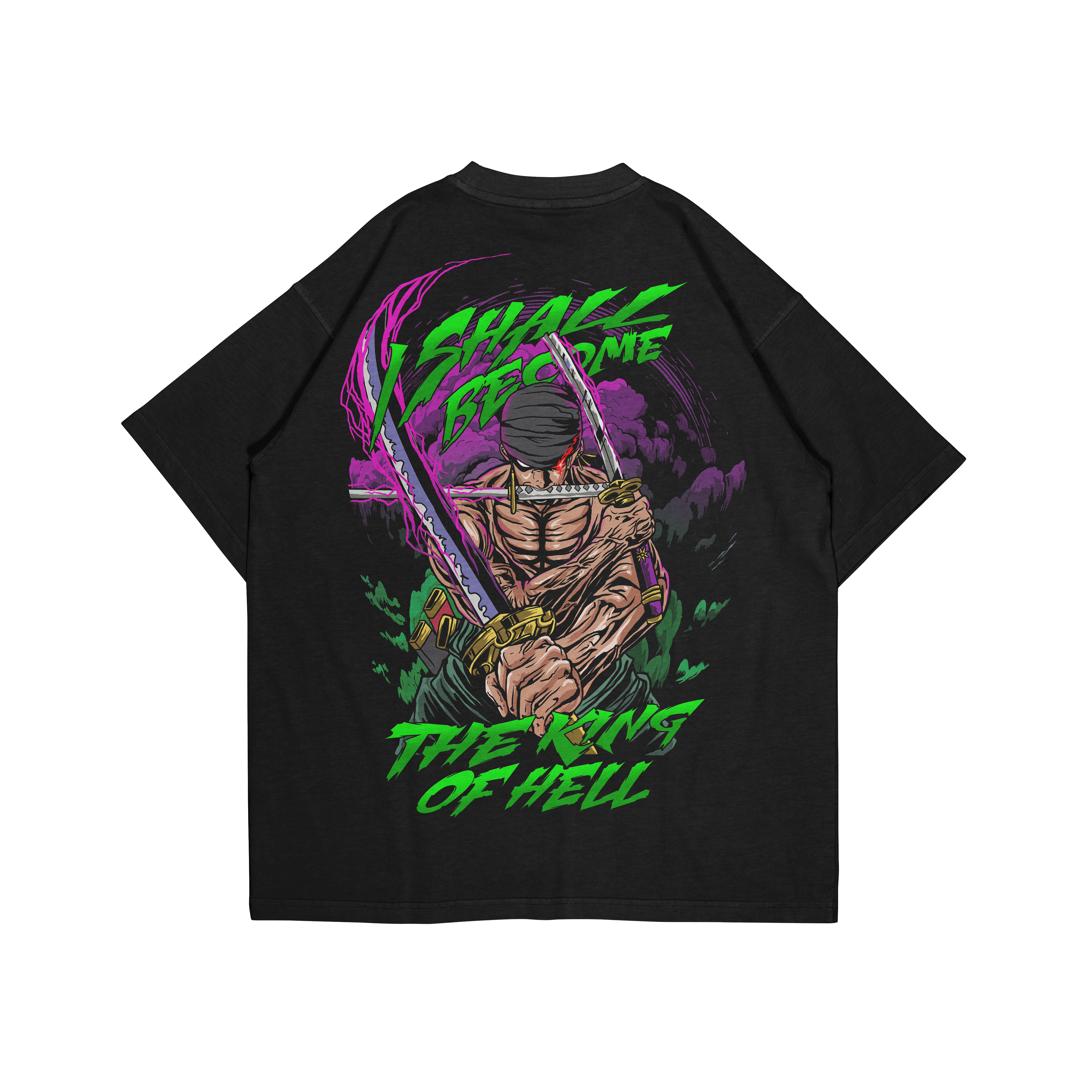 ZORO X KING OF HELL - OVERSIZED SHIRT