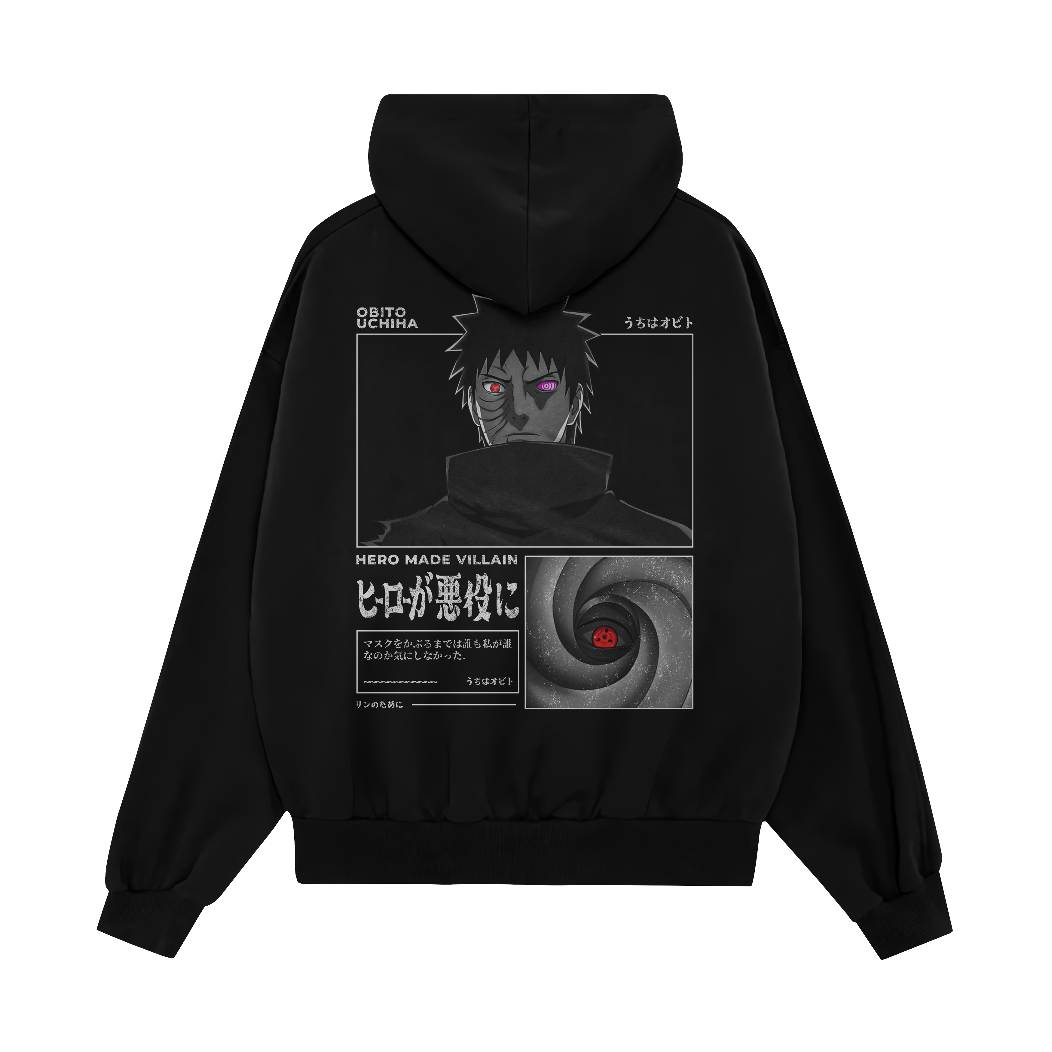 OBITO - OVERSIZED HOODIE