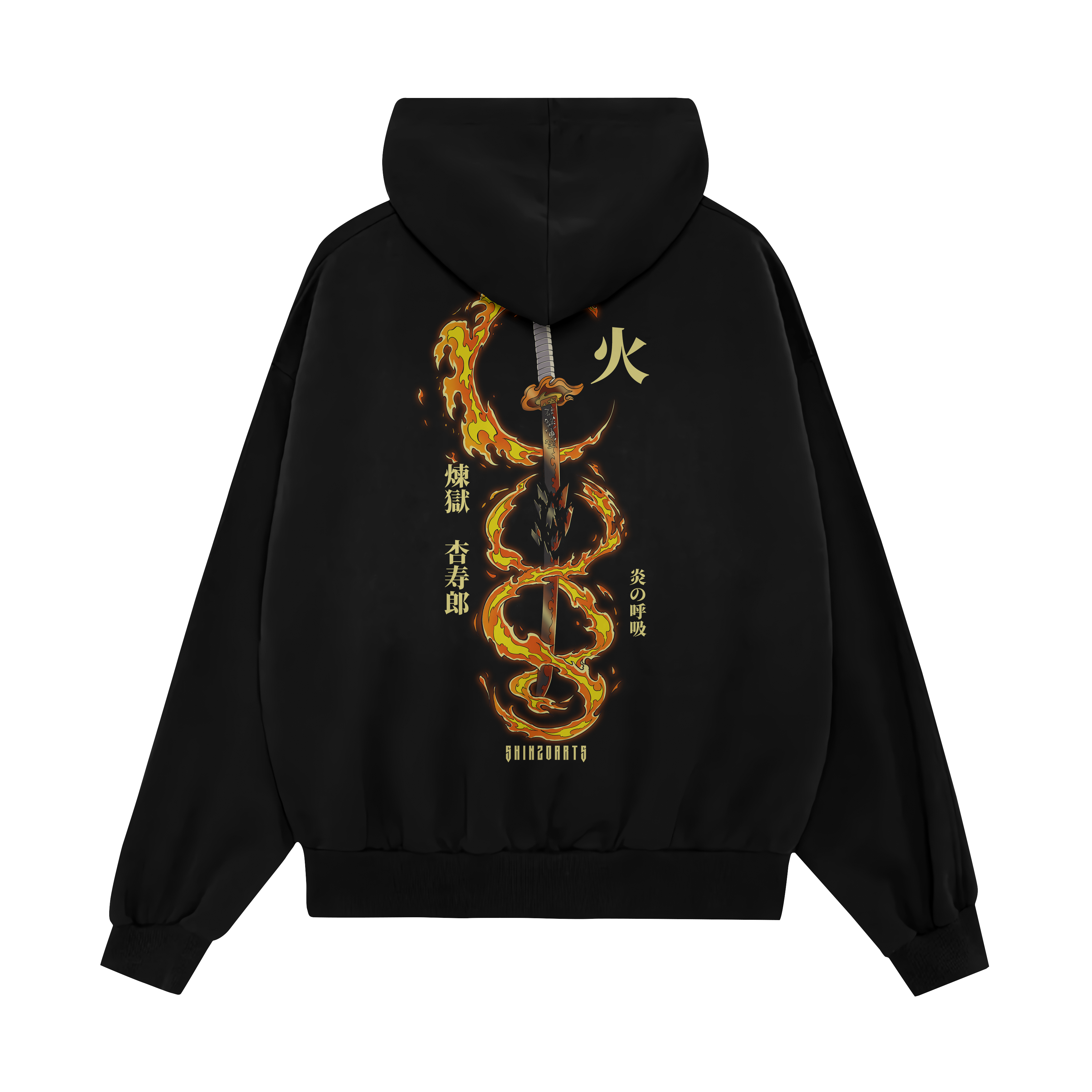 FIRE SWORD - OVERSIZED HOODIE