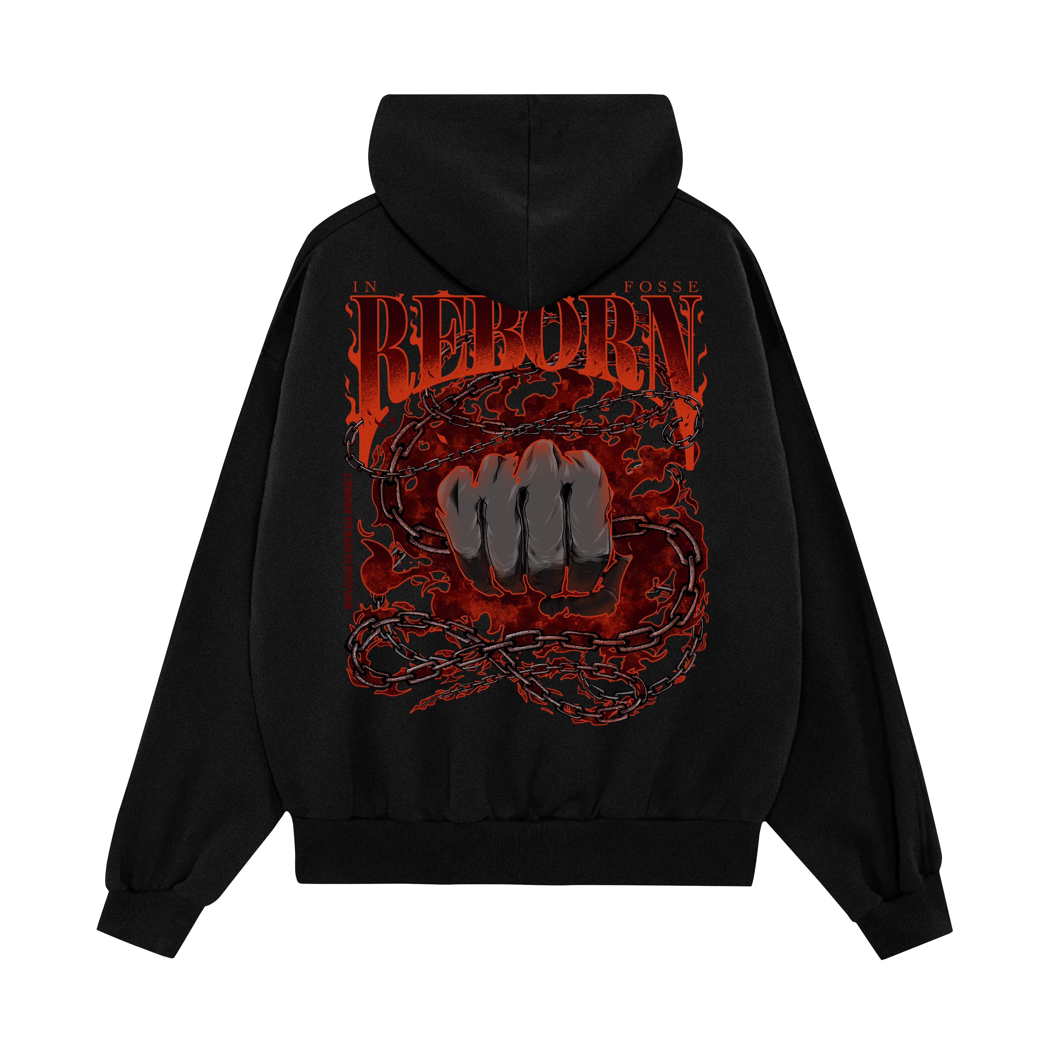REBORN - OVERSIZED HOODIE