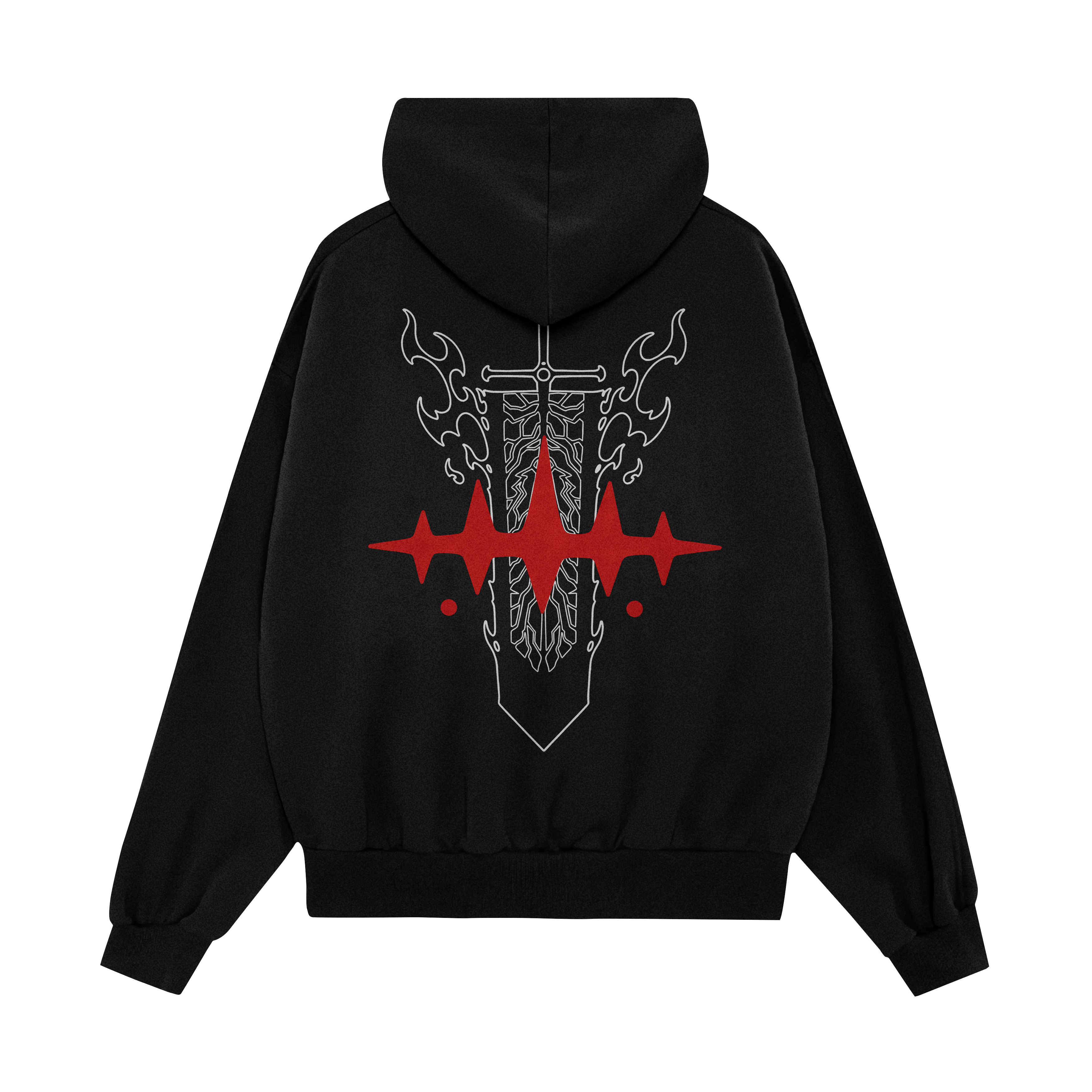 SWORD X BULL - OVERSIZED HOODIE