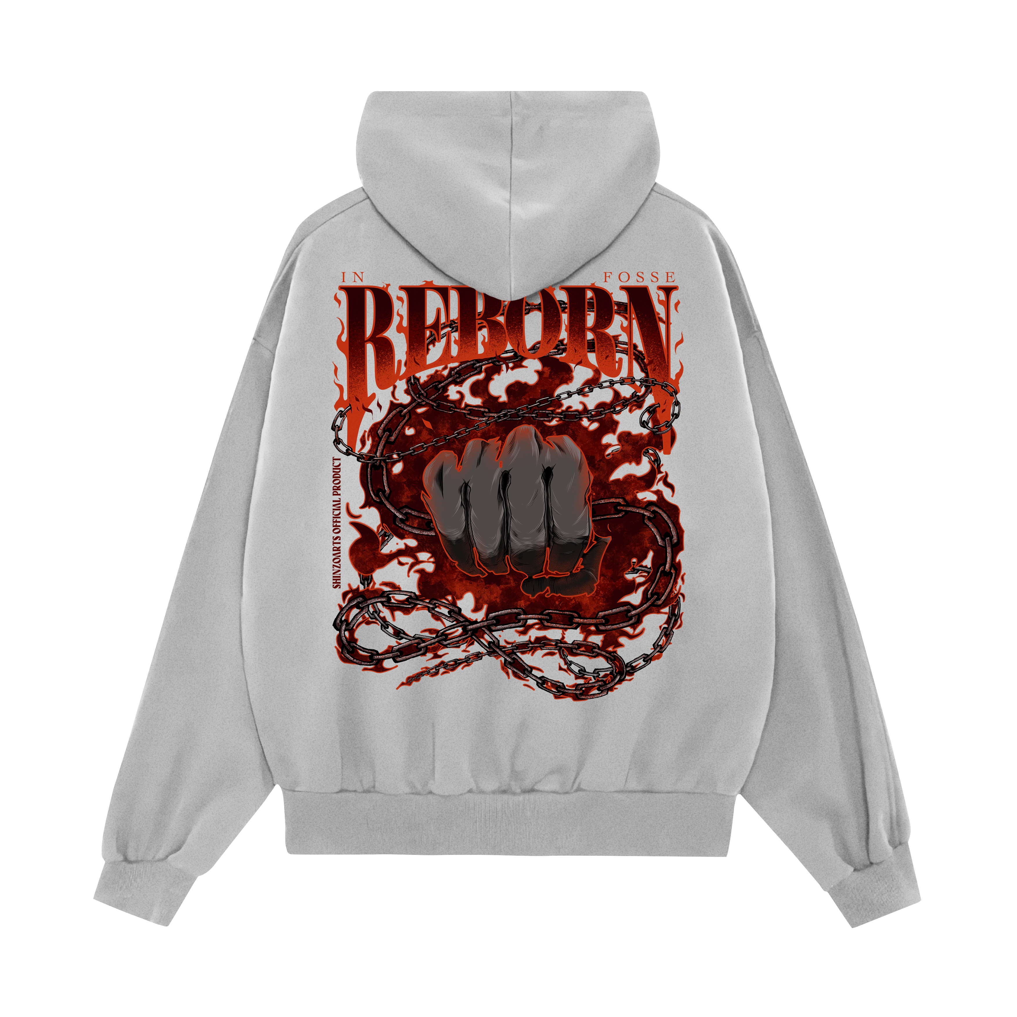 REBORN - OVERSIZED HOODIE