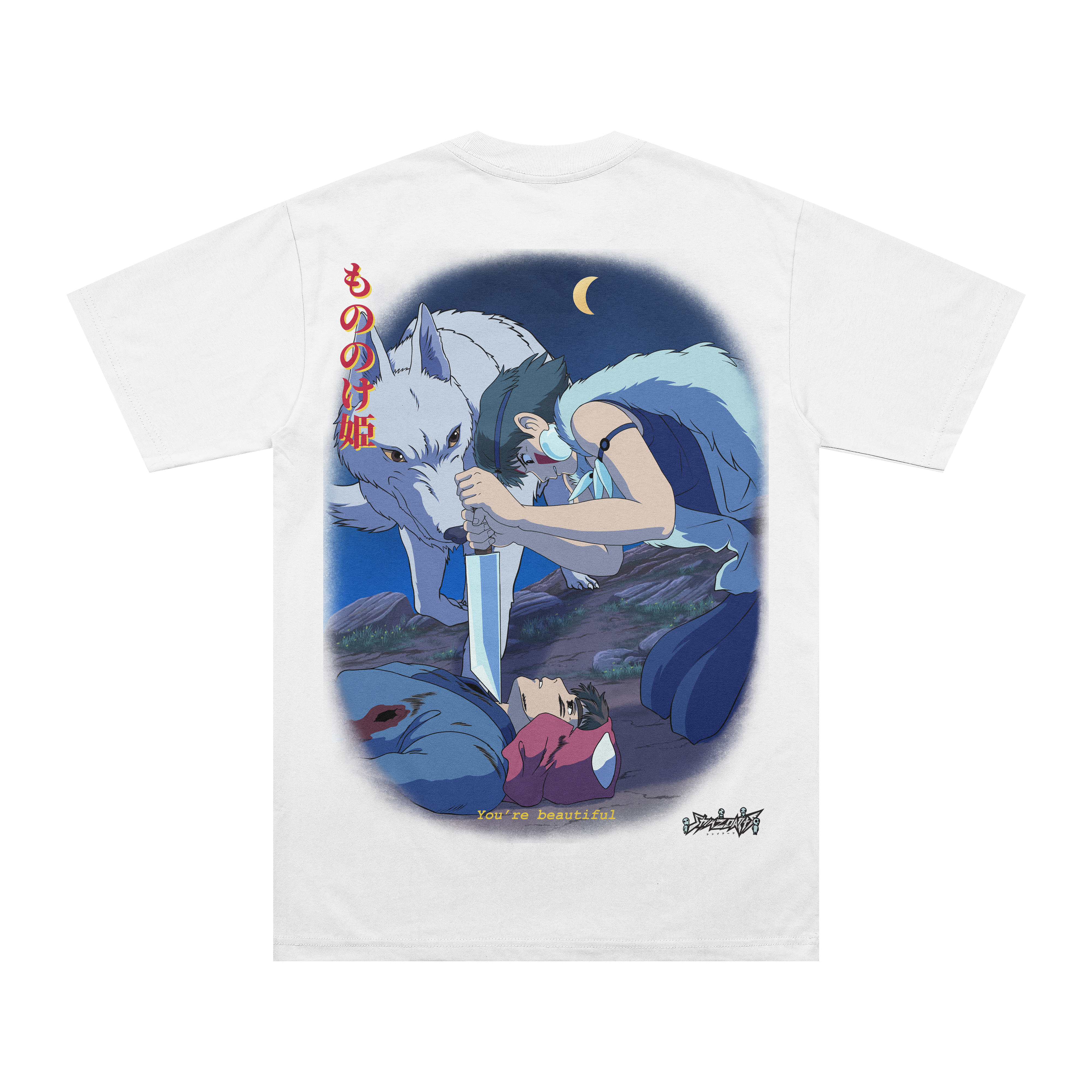 PRINCESS MONONOKE X YOU ARE BEAUTIFUL - BASIC SHIRT