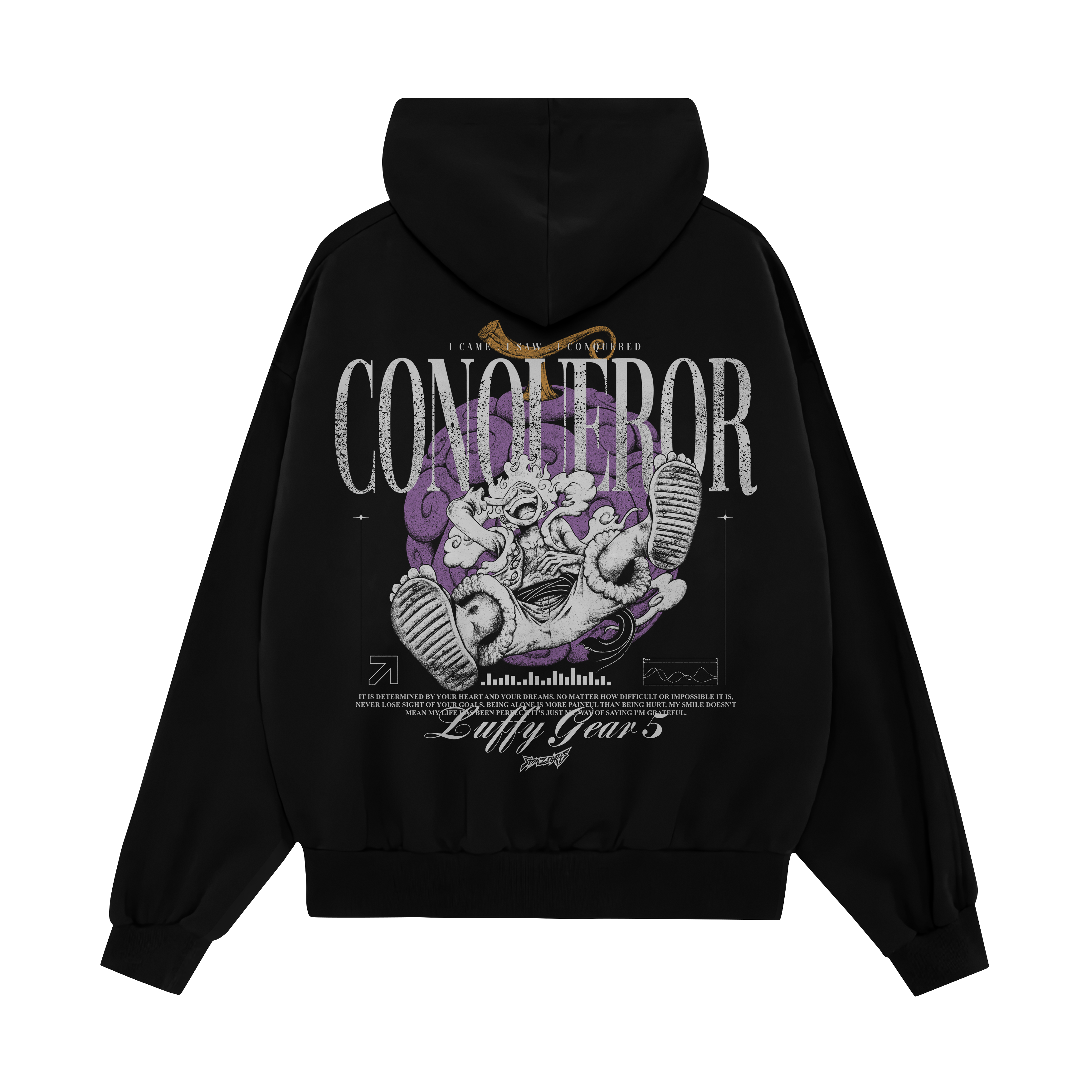 CONQUEROR X GEAR 5 - OVERSIZED HOODIE