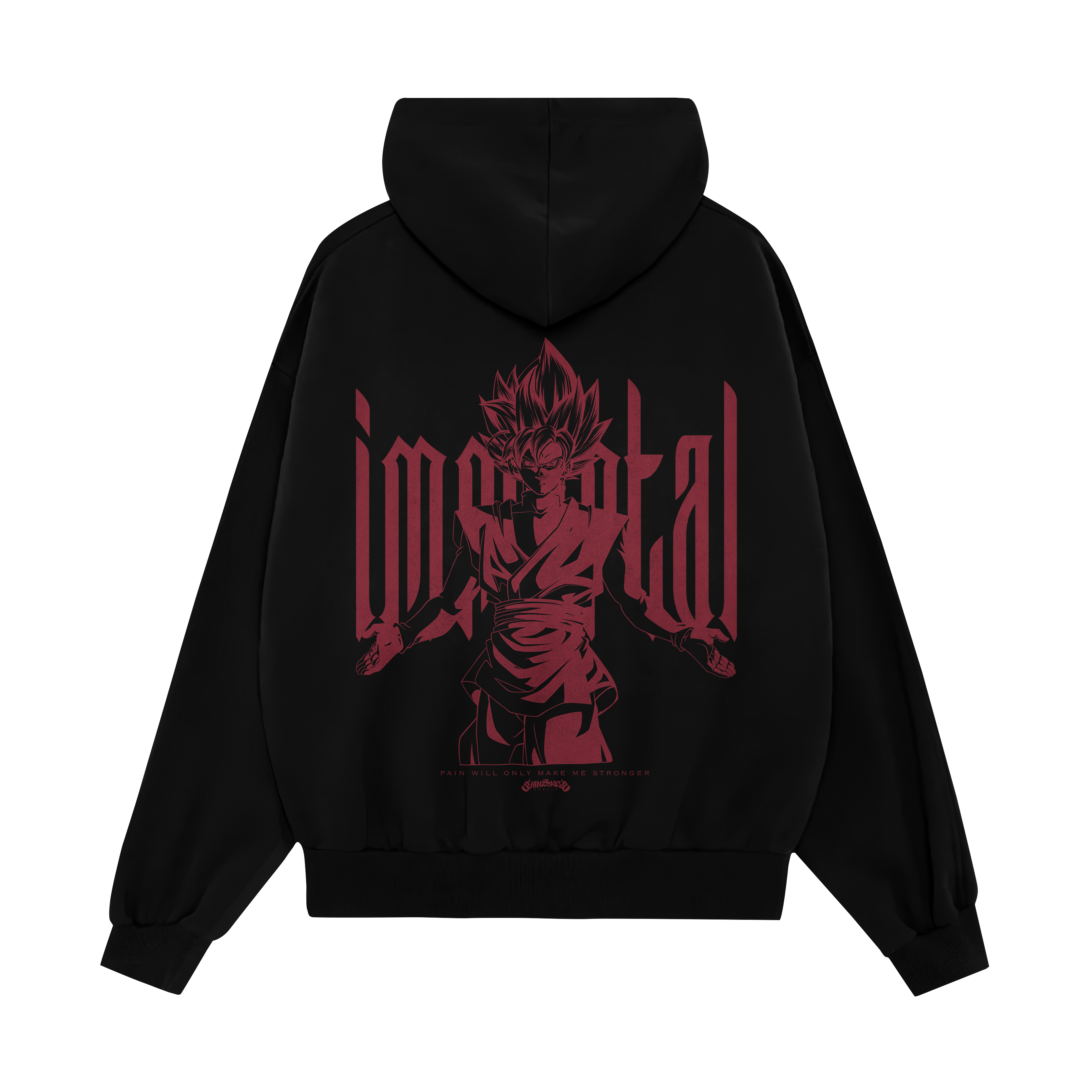GOKU BLACK X IMMORTAL - OVERSIZED HOODIE