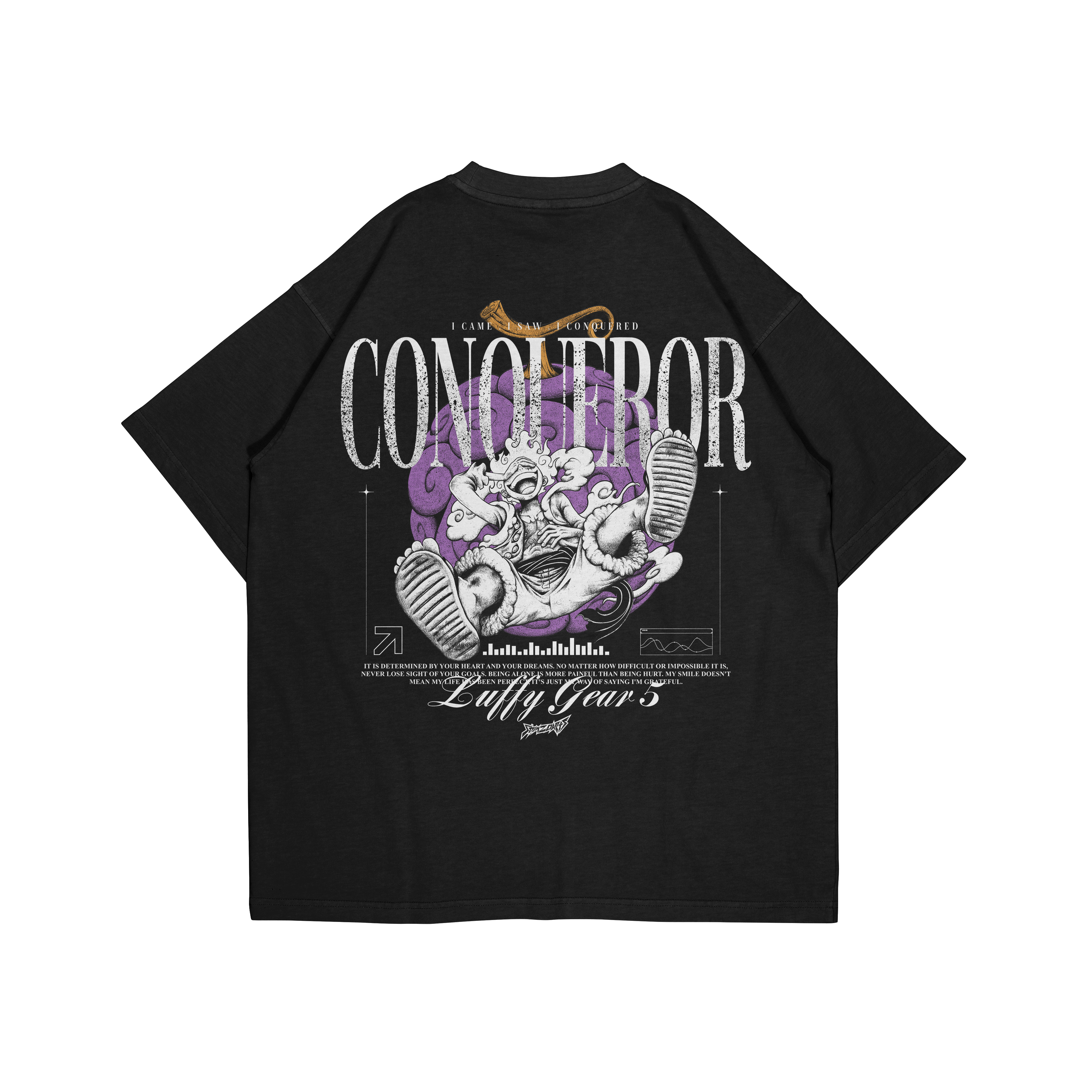 CONQUEROR X GEAR 5 - OVERSIZED SHIRT