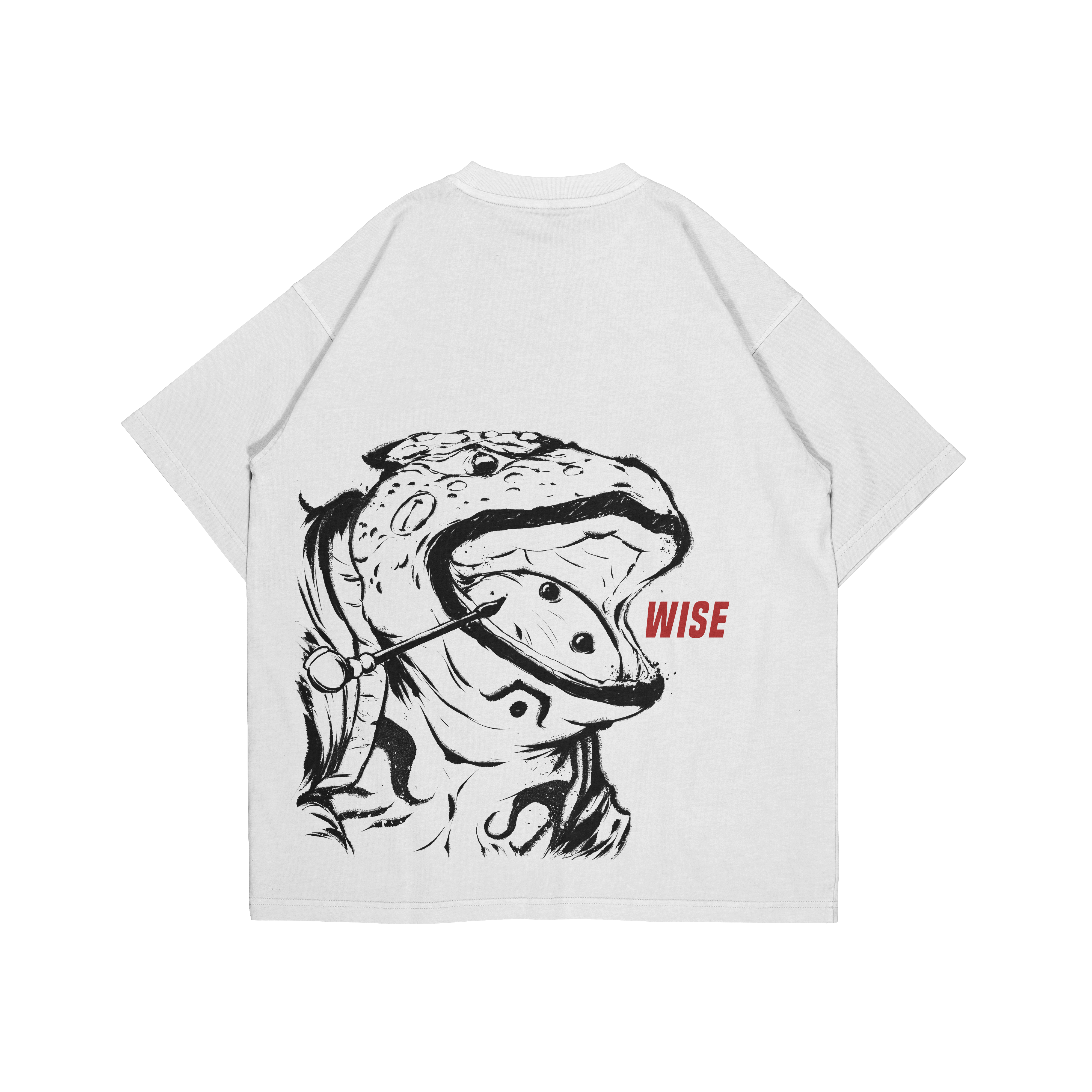 WISE - WHITE OVERSIZED SHIRT