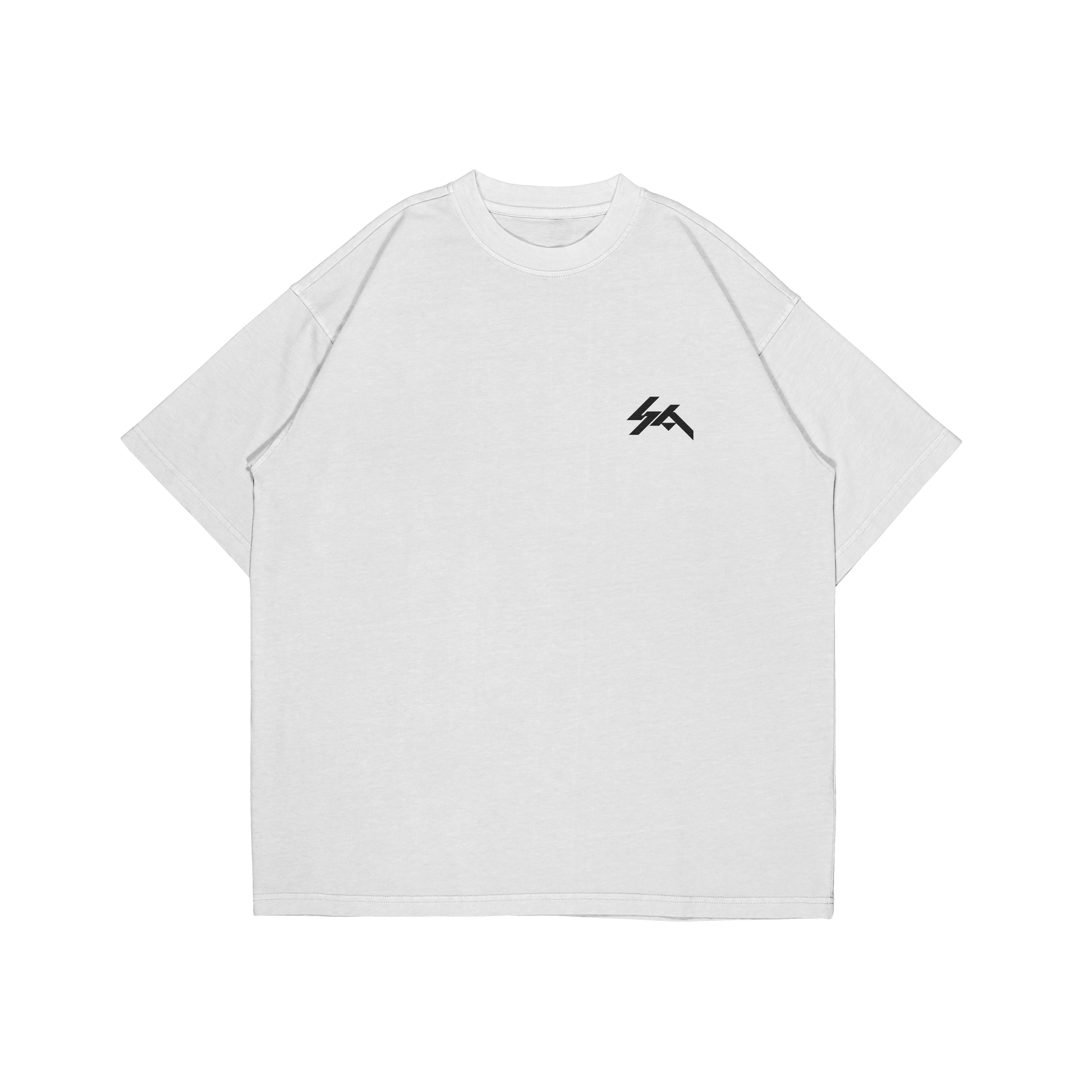 CHAOTIC - WHITE OVERSIZED SHIRT