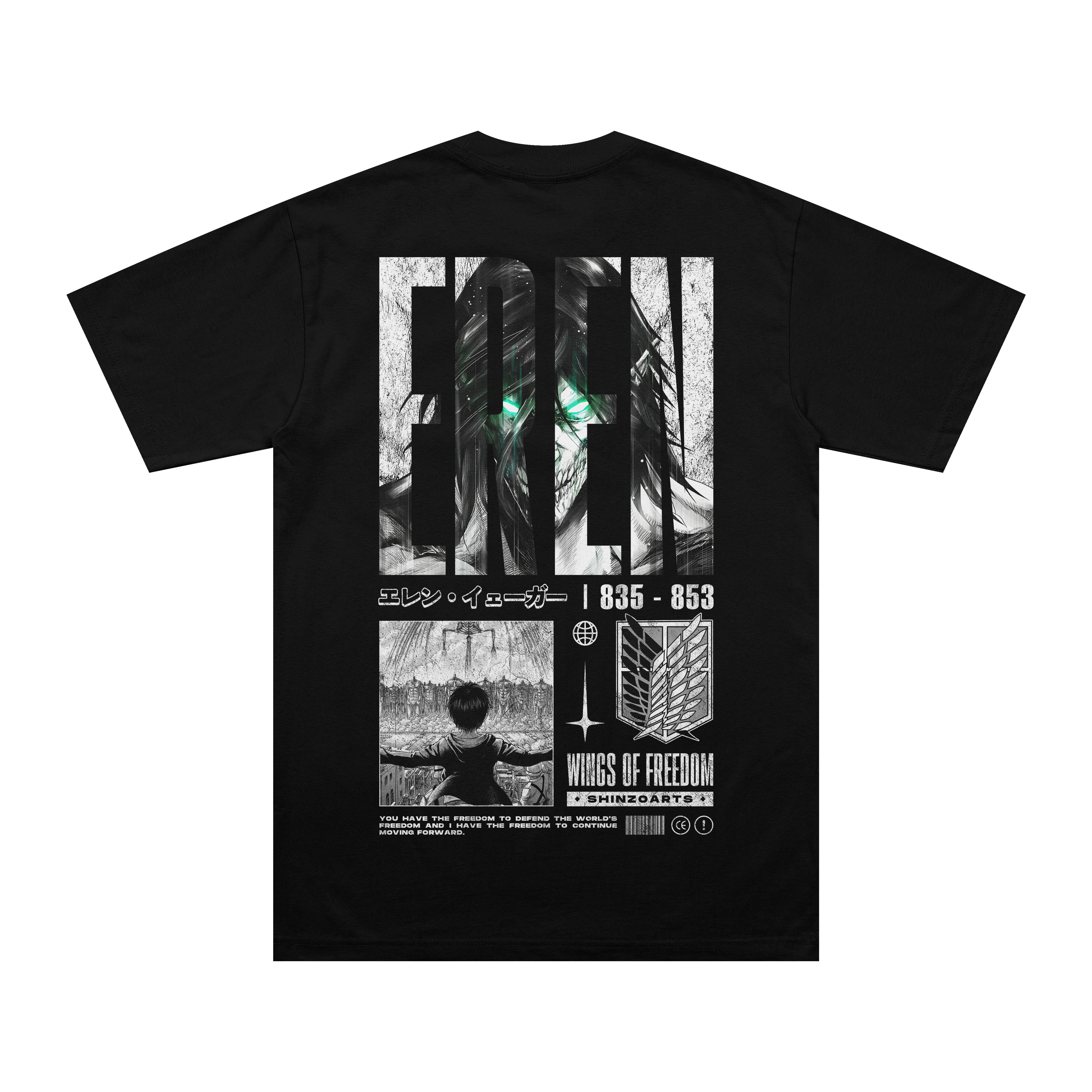 WINGS OF FREEDOM - BASIC SHIRT