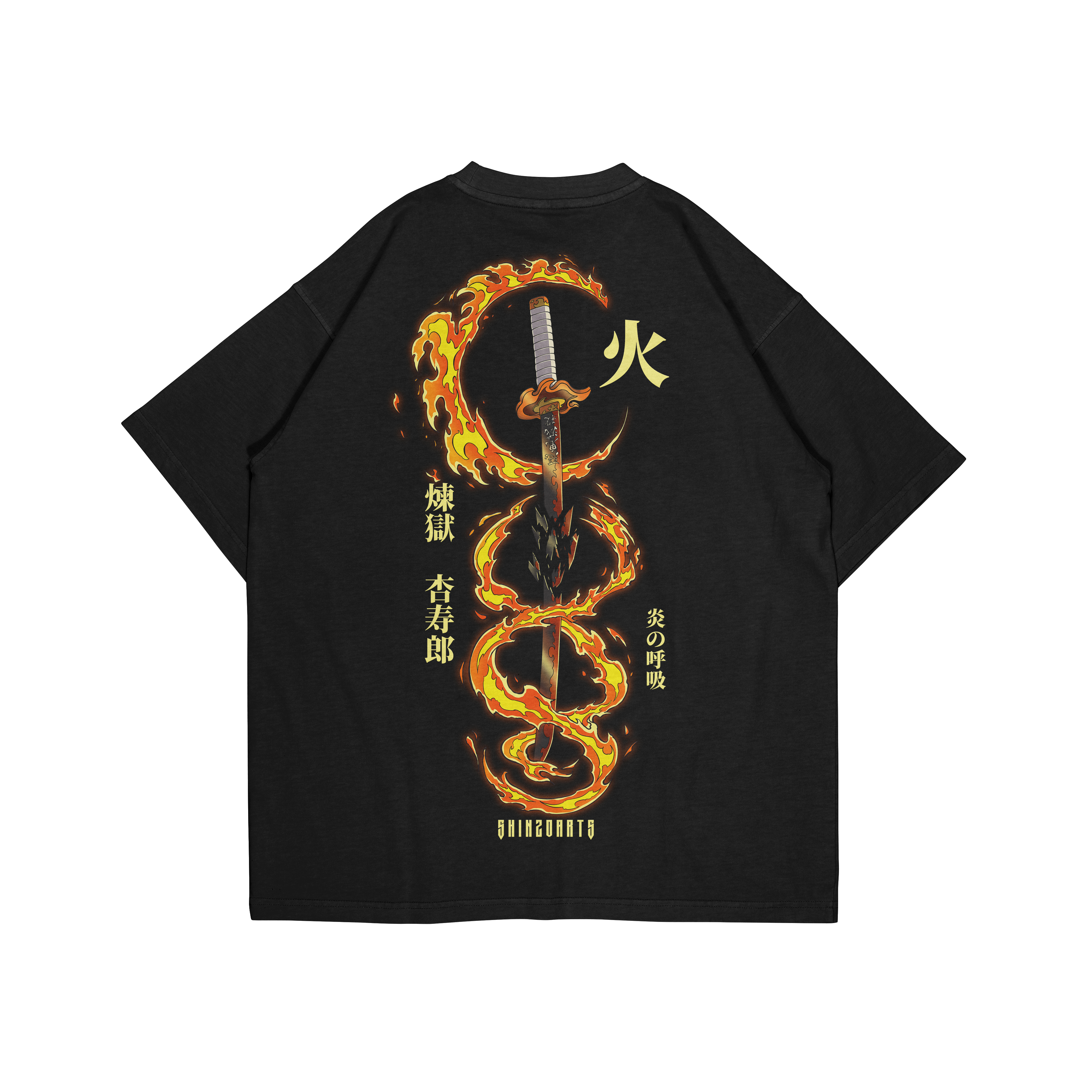 FIRE SWORD - OVERSIZED SHIRT
