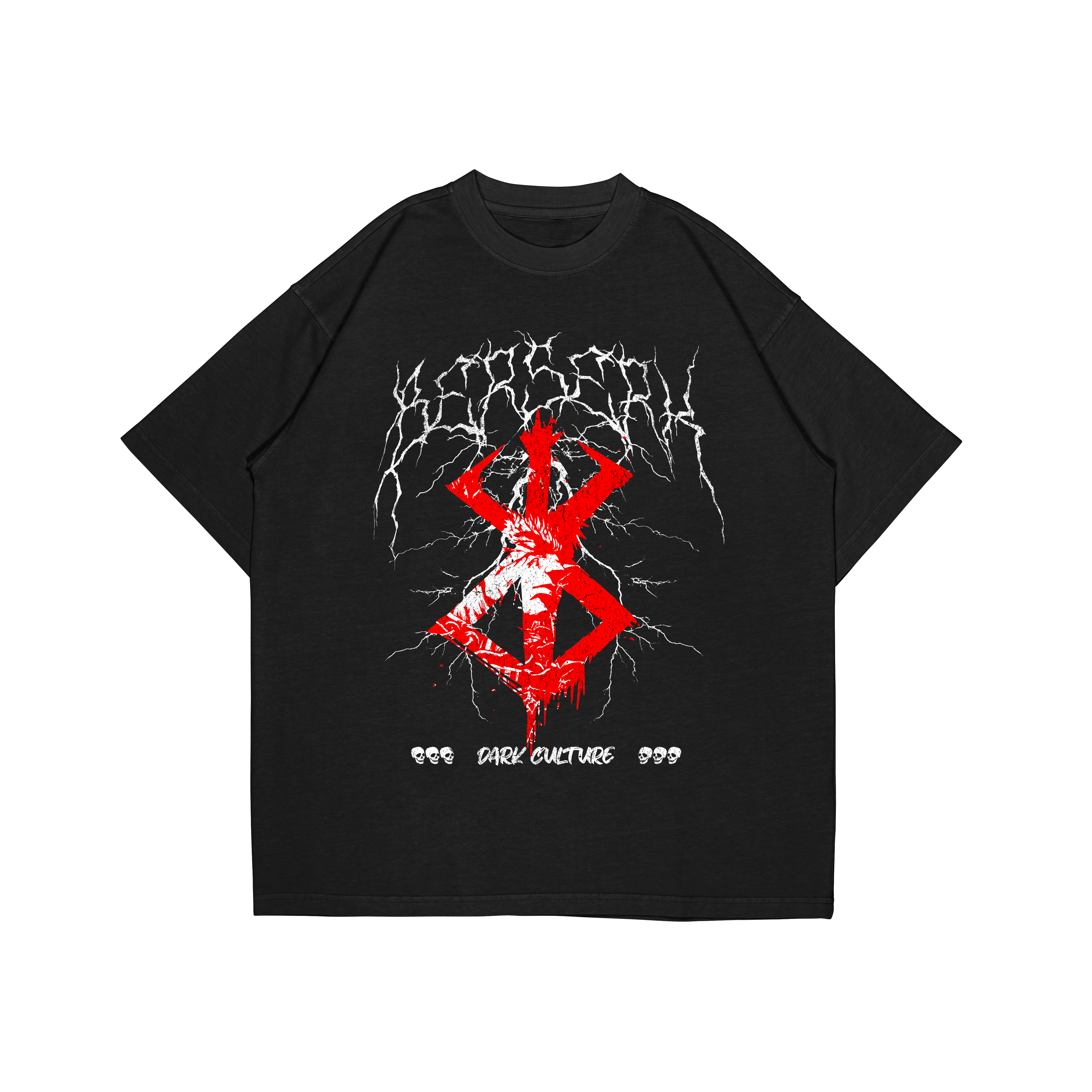 CURSED WARRIOR - OVERSIZED SHIRT